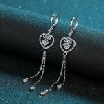 moissanite-silver-tassle-earring-1