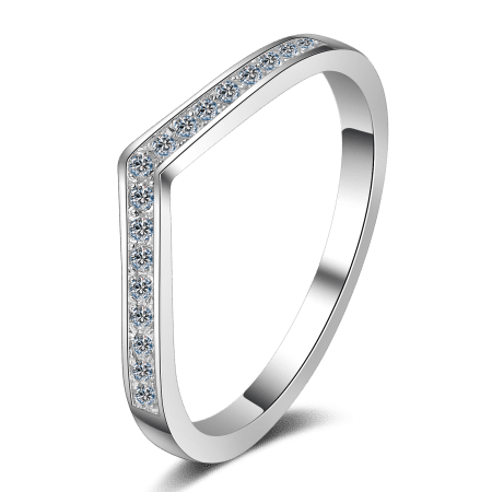 Simplicity Moissanite Band