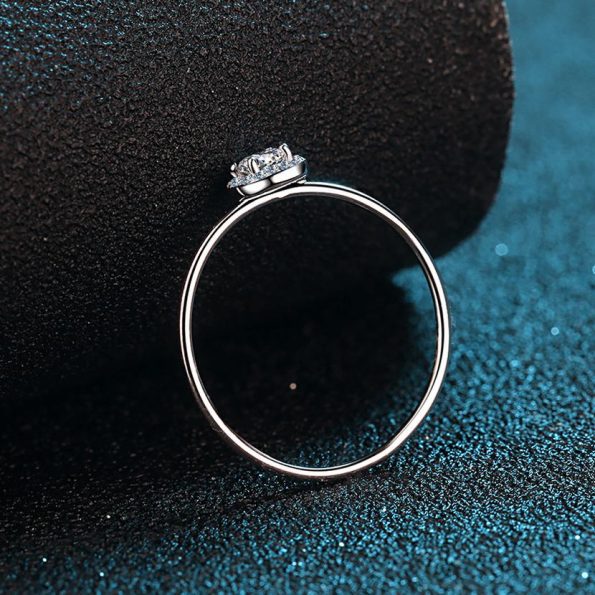 Double Halo Wedding Ring