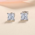 princess-moissanite-stud-earring-1