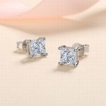 princess-moissanite-stud-earring-1