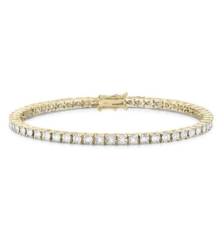 4mm moissanite tennis bracelet