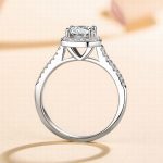 cushion-encircled-round-moissanite-ring-1