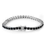 black-moissanite-tennis-bracelet-3MM-1