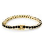 black-moissanite-tennis-bracelet-3MM-1