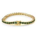 emerald-green-moissanite-tennis-bracelet-1