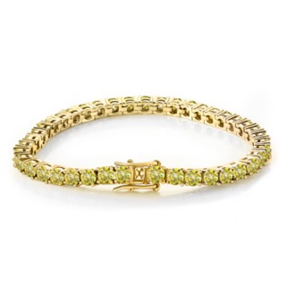 Yellow Moissanite Tennis Bracelet 3MM